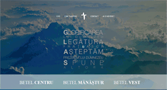Desktop Screenshot of bisericabetel.com